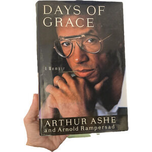 Days of Grace: A Memoir by Arthur Ashe First Edition 1993 HC Tennis Humanitarian
